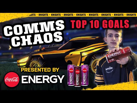 Rocket League Comms Chaos: Top 10 Goals of S9  // Presented by Coke Energy