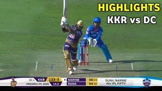 Video : KKR vs DC Match 42 IPL 2020 Highlights | Kolkata vs Delhi 2020 Highlights