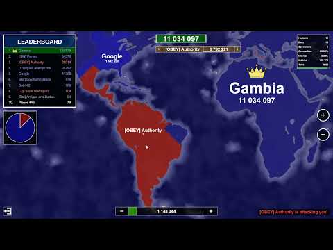 Overthrowing The World! Territory Games io - Territorial IO