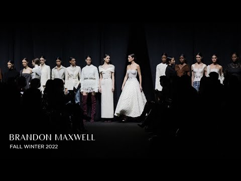 Fall Winter 2022 Runway Show | Brandon Maxwell