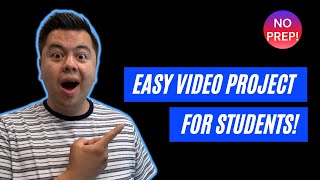 Easy Video Project for Students | FREEBIE PDF for In-Person and Distance Learning