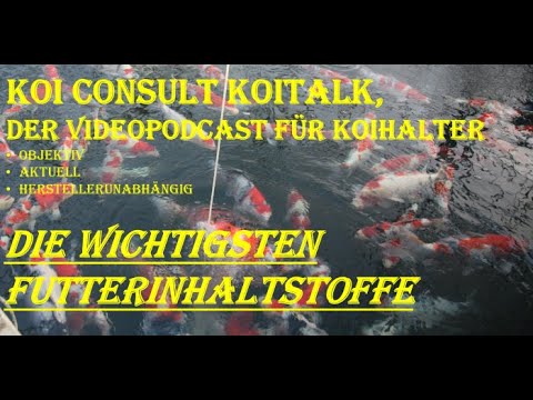 , title : 'Koi Consult Koitalk #436 Die wichtigsten Futterinhaltsstoffe und Grundlagen zur Fütterung'
