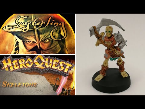 Painting Hero Quest Ep. 4 - How to paint the Skeletons