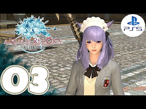 Final Fantasy XIV A Realm Reborn 2.0 [PS5] Gameplay Walkthrough Part 3 (Side Quests) | No Commentary