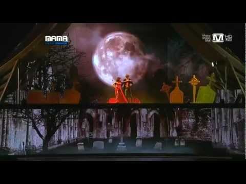 [HQ] Moonlight Sonata + Fiction + Trouble Maker Teaser @ Mnet Asian Music Awards 2011 (FULL)