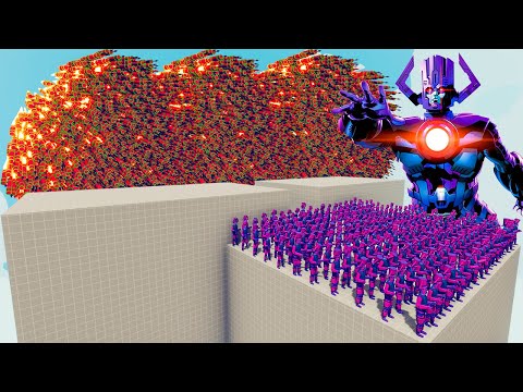 200x GALACTUS + 1x GIANT vs EVERY GOD - Totally Accurate Battle Simulator TABS