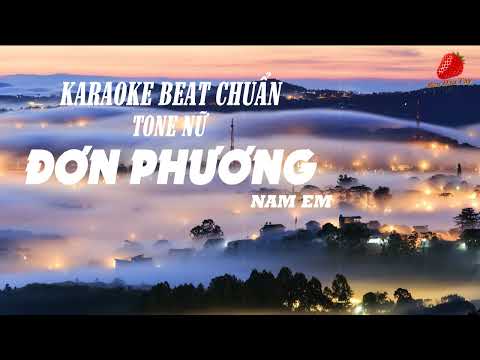 KARAOKE ĐƠN PHƯƠNG - Nam Em/ BEAT PHỐI CHUẨN TONE NỮ HAY