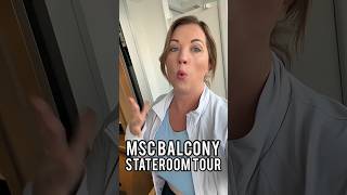 Here’s an inside look at an 11th deck balcony stateroom on MSC Seascape; specifically, room 11269.