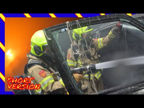 Auto garage brand - VOLUNTEERS DUTCH FIREFIGHTERS -