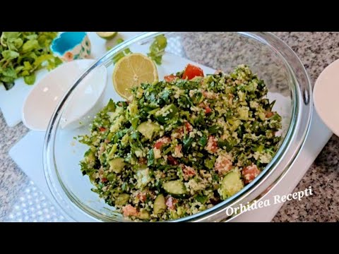 TABOULI SALATA 🥗 Tabbouleh Salad Recipe 🥗