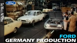 Ford Production in Germany – Ford Cologne Plant Historic Footage