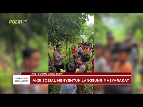 PRESISI UPDATE : LEWAT POLISI BAIK POLRES BOGOR HADIRKAN AIR BERSIH UNTUK 150 KK 28/09/2025 (18.00)