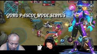 KETIKA GORD PASCOL MODE SERIUS