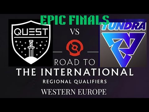 EPIC FINALS - QUEST vs TUNDRA - WHEN TOPSON DECIDES TO WIN - WESTERN EUROPE QUALIFIER HIGHLIGHTS.
