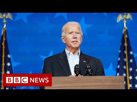美國大選。喬-拜登--"每張選票都必須被計算在內" - BBC News (US election: Joe Biden - 'Each ballot must be counted' - BBC News)