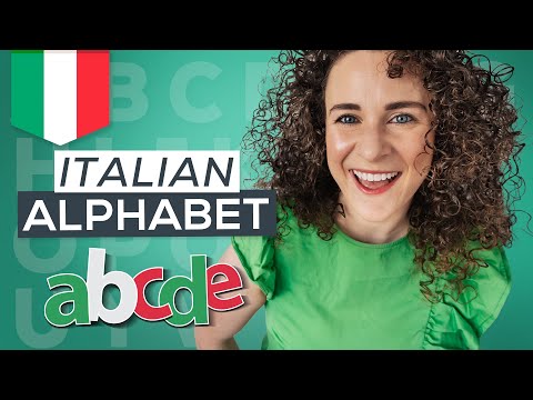 Italian Alphabet Pronunciation 🇮🇹 Italian Letters A to Z  [Italian for Beginners]