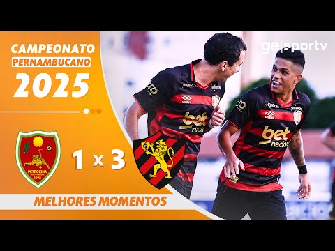 Gols e lances de Petrolina x Sport