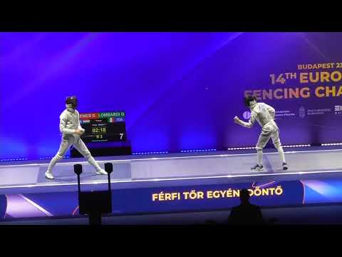 European Championships 2023 U23MF - GOLD - Gergo Szemes HUN v Giulio Lombardi ITA