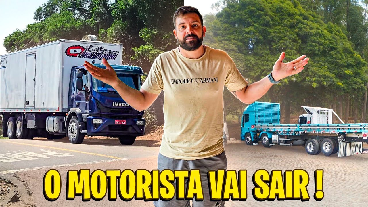 🫣A DRIVER ASKED TO LEAVE! UNDERSTAND THE REASON, THE DIFFICULTY OF THE TRUCKER'S DAILY LIFE.