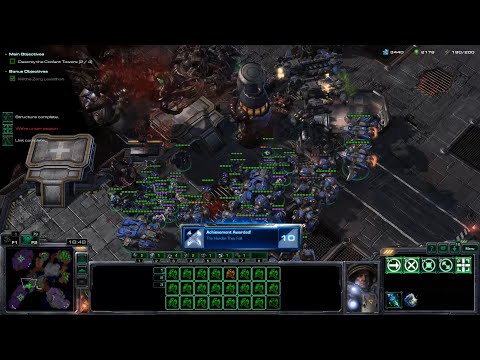 StarCraft II 10th Anniversary Campaign Achievements Hunt 28 - The Harder They Fall