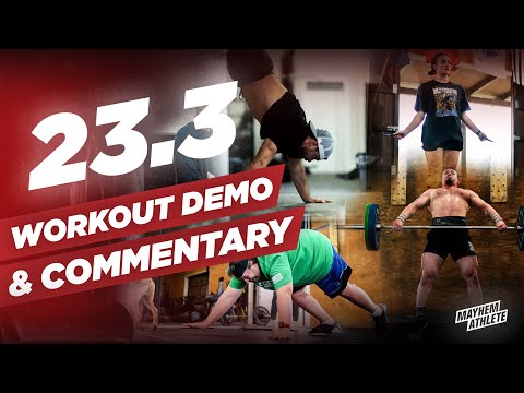 23.3  *ALL FITNESS LEVELS* // CrossFit Open LIVE Demo & Commentary w/Rich Froning
