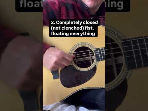 4 Examples of Right Hand technique for rhythm guitar bluegrass #bluegrassguitar ss