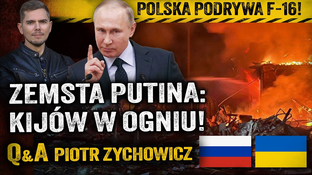 Gigantyczny nalot! Drony i rakiety balistyczne. Zeleński przerywa wizytę — Piotr Zychowicz Q&A