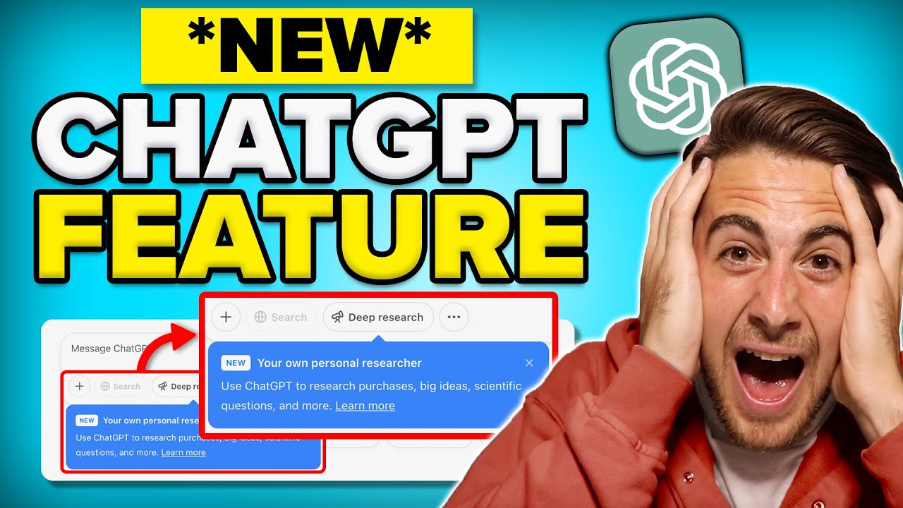 ChatGPT’s NEW Deep Research Feature is MIND-BLOWING 🤯 (ChatGPT Deep Research Tutorial)