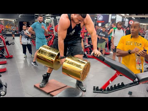 BITELO LEVANTOU O HALTER DE OURO DE 500LB E ASSUSTOU GERAL