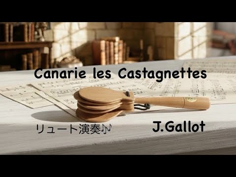 カスタネットのカナリー　J.ガロ/ Canarie les Castagnettes  J.Gallot