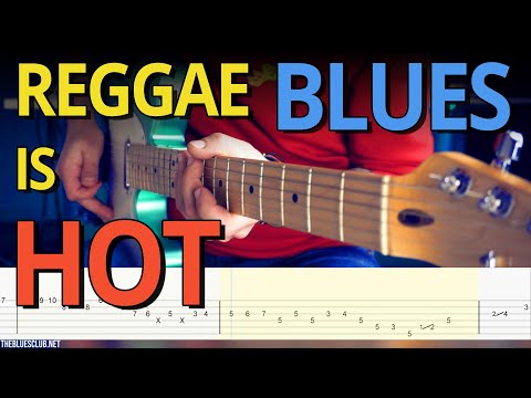 Crazy Good REGGAE BLUES Guitar Licks with TABS