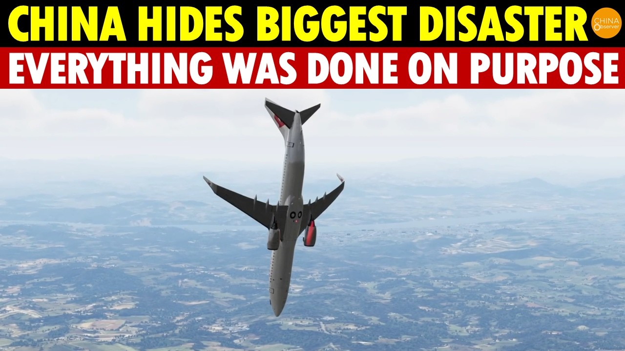 Shocking! China Covers Up Its Largest Air Disaster: Everything Was Done On Purpose!
