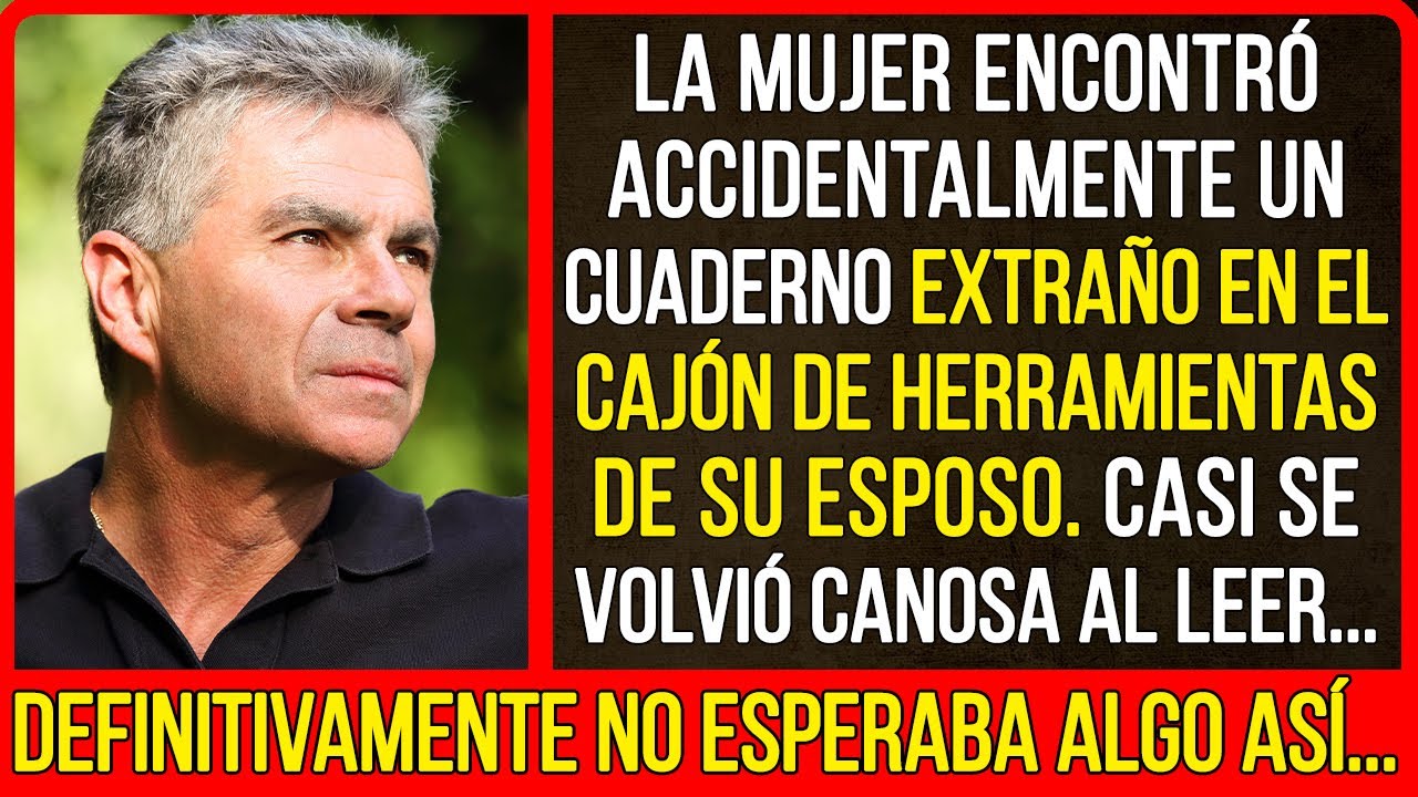 Lo que estaba escrito en el cuaderno dejó a la mujer asombrada...