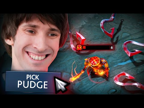 Dendi picked Pudge to survive in DPC 🤯