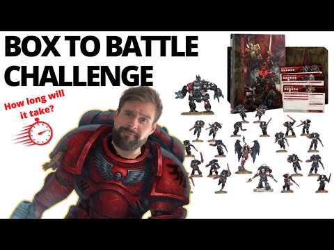 *NEW* Blood Angels Army Box Set - Box To Board Challenge - Death Company Space Marines