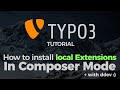 How To Install Local Dev Extensions Via Composer Mode In TYPO3