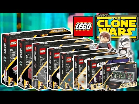 The ULTIMATE LEGO Star Wars The Clone Wars Wave!