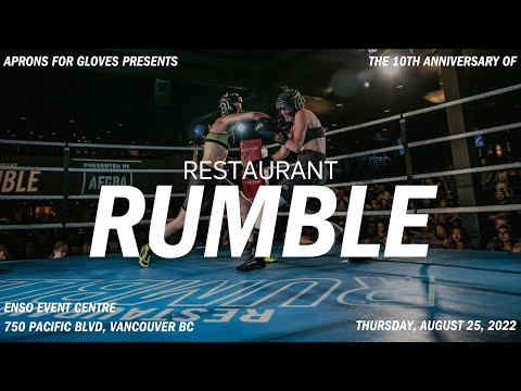 Restaraunt Rumble 2022 Undercard Fights