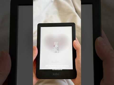 kobo ereader screensaver tutorial 🤎 #kobo #ereadertok #kobotips #BookTok #miffy #ereader