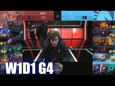 Renegades vs Team Liquid | Week 1 Day 1 S6 NA LCS Spring 2016 | REN vs TL G1 W1D1