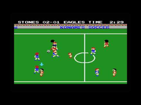 Konami's Soccer (1985, MSX, Konami)