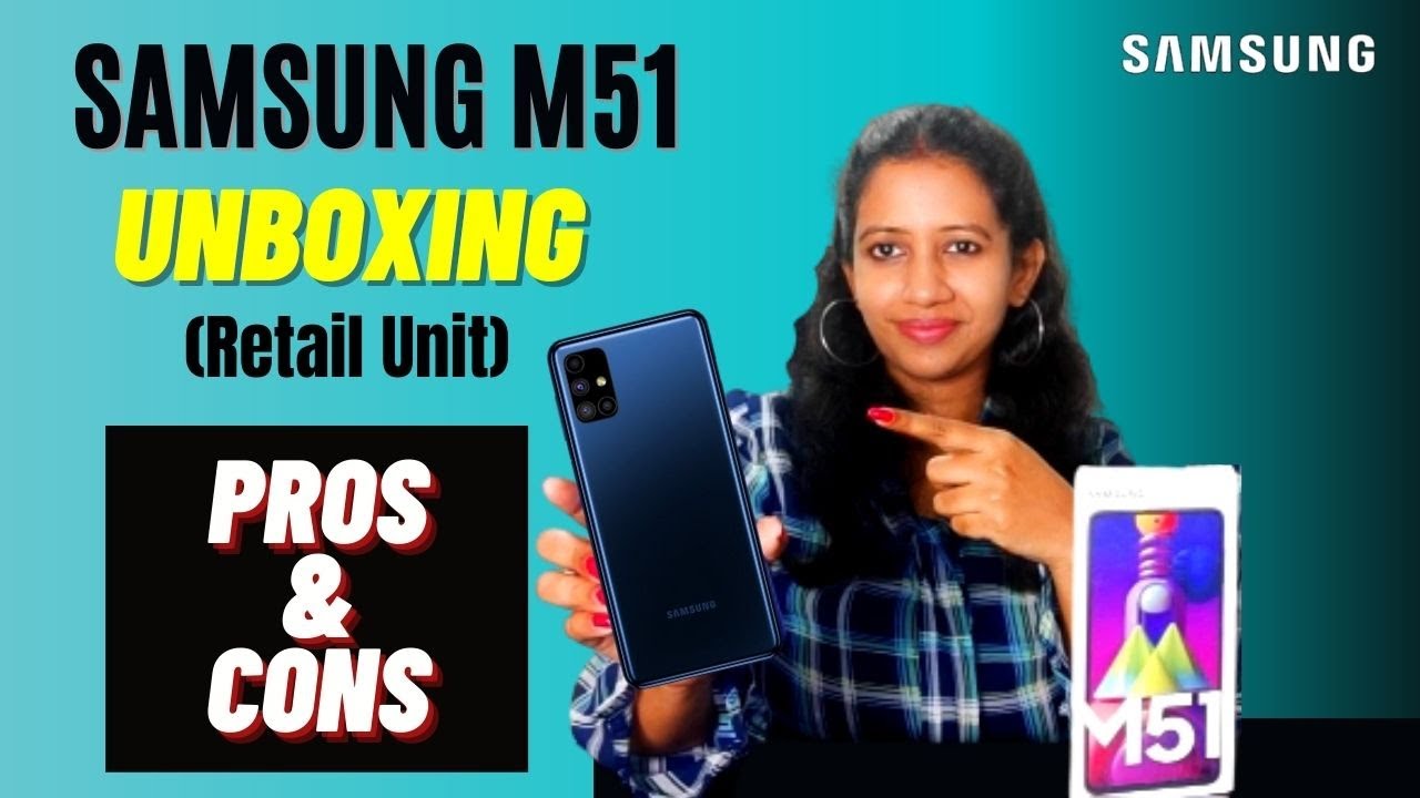 Samsung Galaxy M51 Unboxing Tamil | Samsung Galaxy M51 Review With Pros and Cons