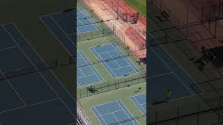 Tennis Court Drone Footage #tucson #tennis #tucsontennis