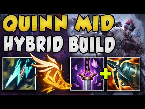 THIS HYBRID LETHALITY + CRIT BUILD MAKES QUINN A GOD TIER CHAMP! (PERFECT BUILD) - League of Legends