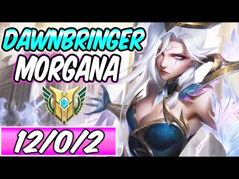 S+ DAWNBRINGER MORGANA MID FULL AP GAMEPLAY | New Build & Runes | League of Legends