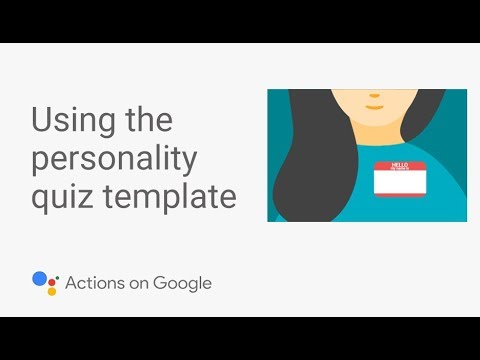 Build a Personality Quiz for the Google Assistant with No Code - Template Tutorial #3