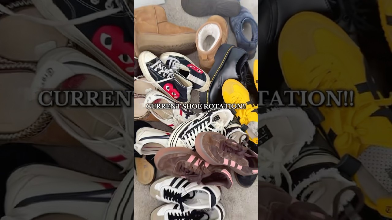 HIGHLY REQUESTED!☺️ #shoes #shoe #shoetour #sambas #onitsukas #sneakers