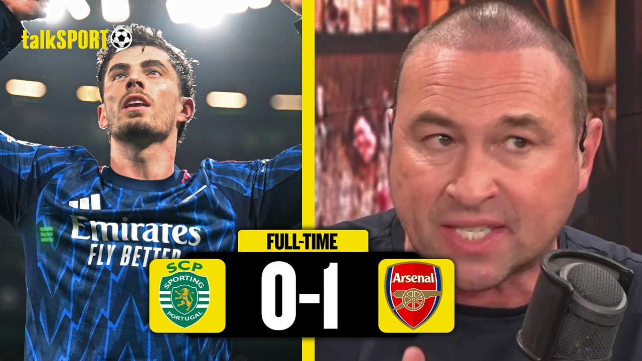 "TEXTBOOK AWAY WIN!" Jason Cundy PRAISES Arsenal after Win Over Sporting in the Champions League!