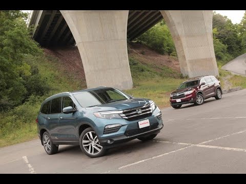 2016 Toyota Highlander vs 2016 Honda Pilot - SUV Comparison
