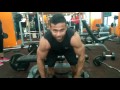Soumya bodybuilding (shoulder exercise)